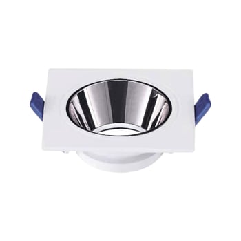 Ack Ah03-08030 Beyaz Kare Sıva Altı Led Spot Kasası