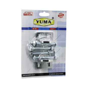 Yuma Ym-730-1 Kapı Emniyet Rezesi ( Asma Kilit Takılabilir Menteşe )