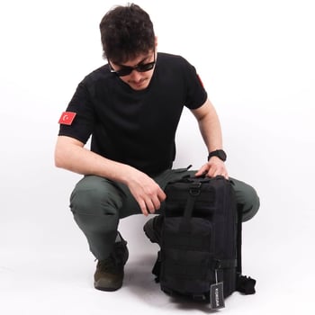 30 Litre İthal Tactical Sırt Çantası – Siyah