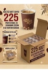 Bicup 225 Adet 8 Oz Karton Bardak 240 Ml Kapasiteli Sızdırmaz Kahve Çay Meşrubat Bardağı Sıcağa Dayanıklı Karton Bardak