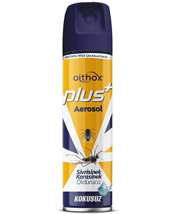 Oithox Plus Aerosol Kokusuz Karasinek ve Sivrisinek Öldürücü Sprey 300 Ml