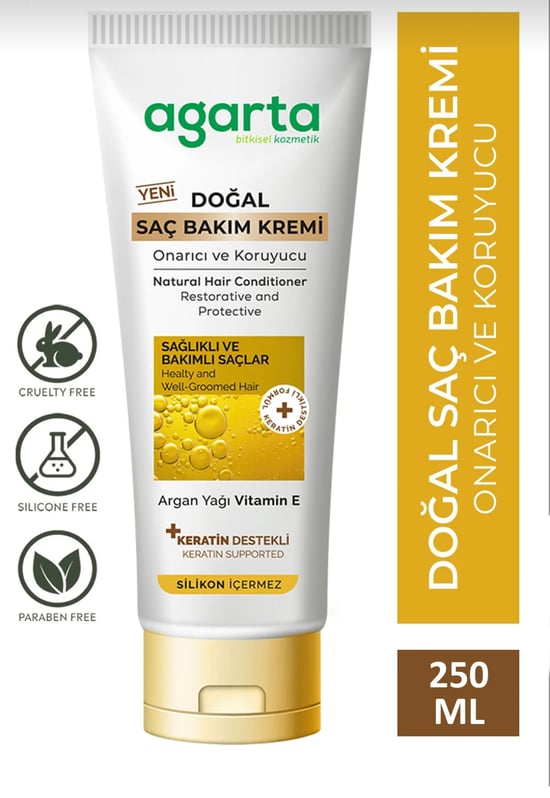 Agarta Doğal Güçlü Bakım Saç Güzelleştirici Krem 250 Ml