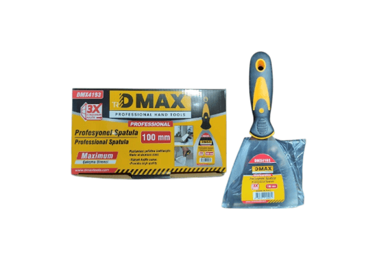 Dmax 100mm Kauçuk Saplı Spatula