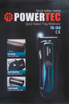 Powertec Tr-150 Profesyonel Şarjlı Günlük Sakal Tıraş Makinesi Sinekkaydı Tıraş