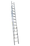 Elmas Serisi - 3 Parça X 2 Metre = 6 Metre Alüminyum Merdiven - Yerli Üretim