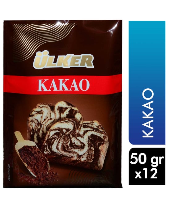 Ülker Toz Kakao 50 Gr X 12'li Paket