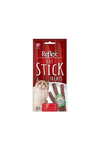 Stick Biftekli ve Kuzulu Tahılısız Kedi Ödül Çubuğu 3x5 Gr
