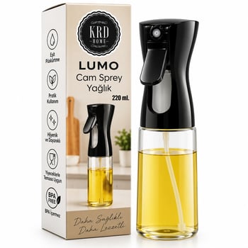 Krd Home Krd-8561 ( Cam ) Yağdanlık ( Sprey ) 200ml ( Plastik Başlık )