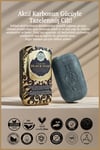 Luxury Black Katı Sabun 250gr | Canlandırıcı ve Sıkılaştırıcı | Aktif Karbon, Shea Yağı