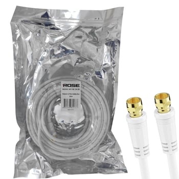 Rg6 F Konnektörlü Hazır Kablo 20mt Rc-24-20