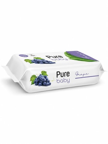 Islak Bebek Pure Baby Üzüm 50'li
