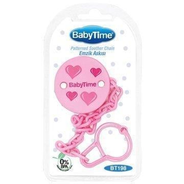 Babytime Emzik Askısı Desenli - Bt198