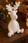 Örgü Geyik Figürü – Rahatlatıcı Noel Dekorasyonu