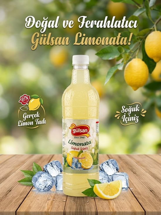 Gülsan Limonata 750 Ml