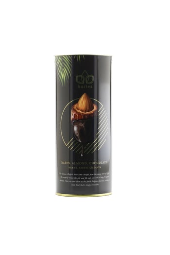 Bitter Çikolata Kaplı Bademli Hurma 200 gr