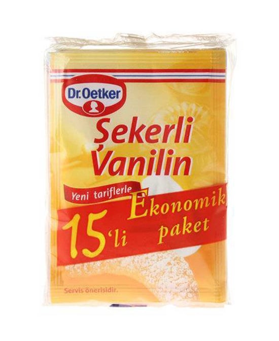 Dr. Oetker Şekerli Vanilin 15'li 75 Gr