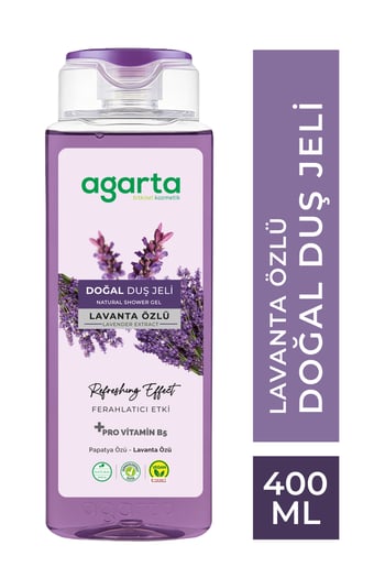 Doğal Aha Lavanta Duş Jeli 400 Ml