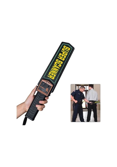 Triline Süper Scanner Metal Üst Arama 9 volt Pil Dahil Deri Taşıma Kılıfı