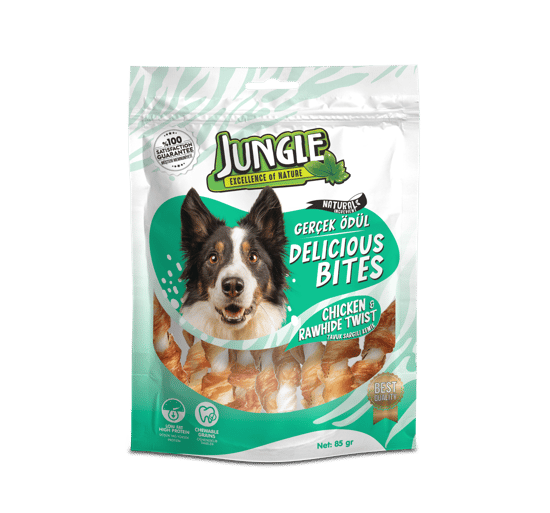 Jungle Köpek Ödül Maması Tavuk Sarılı 85 Gr Jngc-006