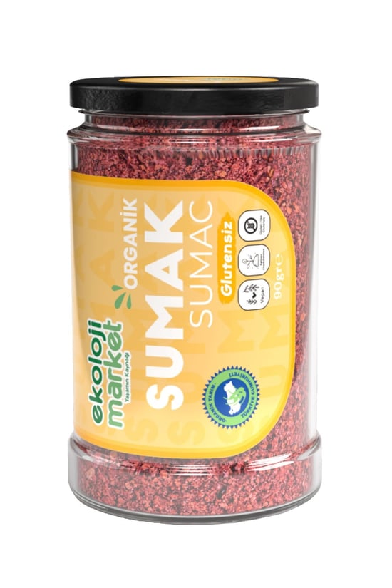 Organik Kavanoz Sumak 70 Gr.