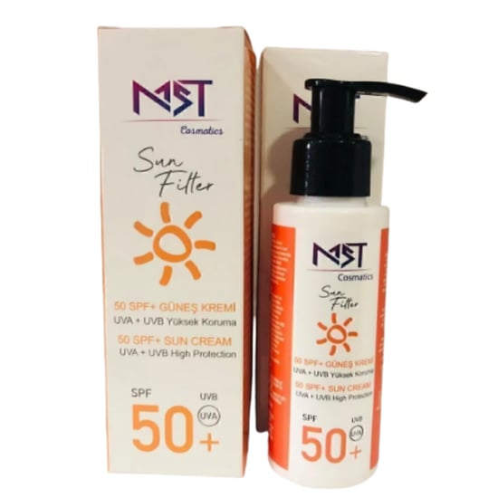 Mst Güneş Kremi 50 Faktör 150 ml Pompalı