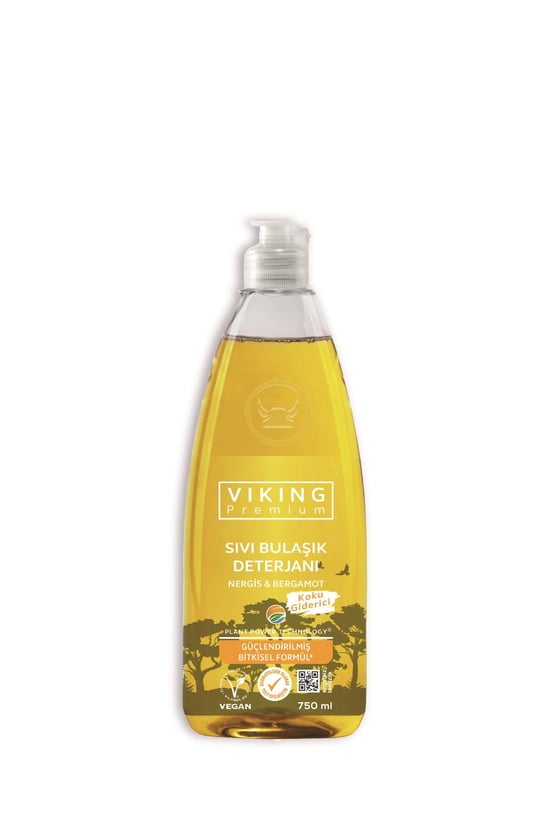 Viking Premium Bulaşık Deterjanı Sıvı Jel Deterjan 750 Ml Nergis-bergamot