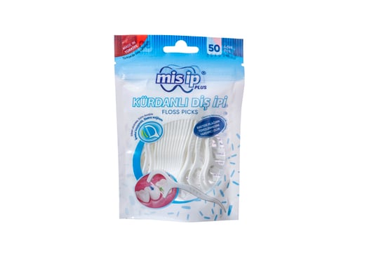 Mis İp 50'Li Poşetli Kürdanlı Diş İpi