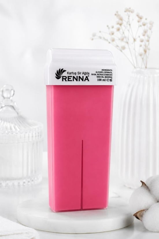 Renna Profesyonel Kartuş Sir Ağda 100 Ml Pudralı Pembe