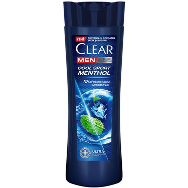Clear Men Cool Sport Menthol Şampuan 200 Ml