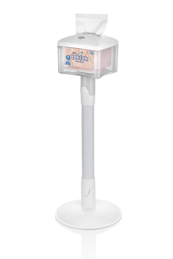 303421 Rulopak Mobil Tekçek Tuvalet Kağıdı Dispenseri (beyaz)