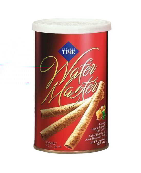 Çizmeci Time Gofret 120 G Wafer Master Kakaolu Fındık Kremalı