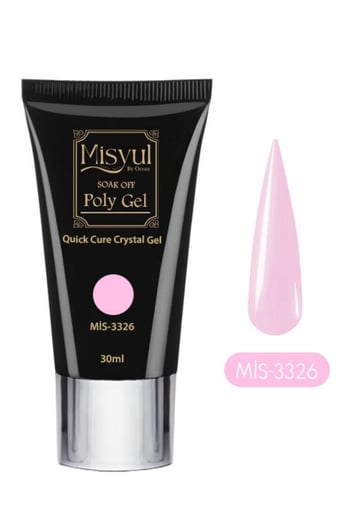 Misyul Hızlı Tırnak Uzatma Protez Tırnak Poly Jel 30 Ml 26