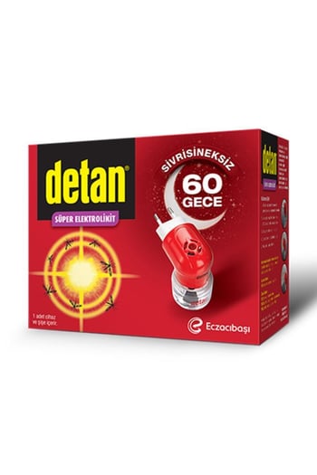 Detan Süper Elektrolikit Cihaz + Yedek 60 Gece