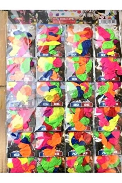 Toys Su Balonu Kartela 96lı