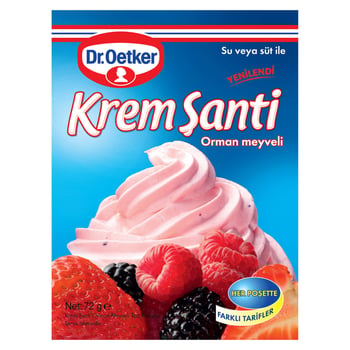Dr. Oetker Krem Santı 72gr Orm.meyvelı