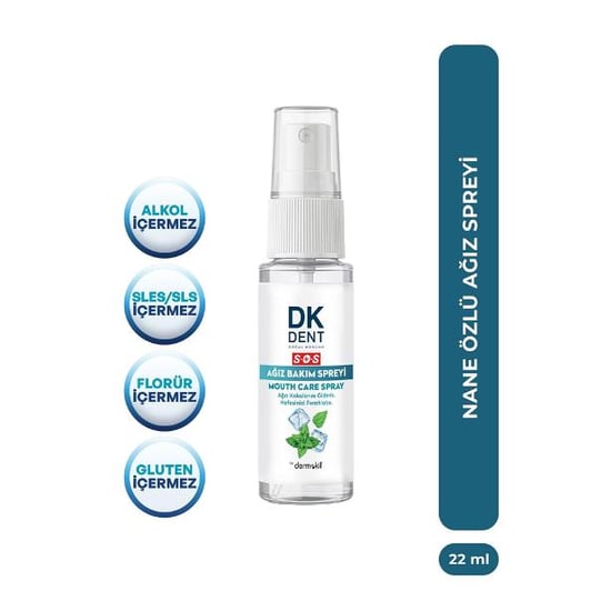 Dkdent Nane Özlü Ağız Kokusu Önleyici Sprey 22 Ml