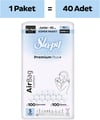 Sleepy Bio Natural Premium Plus Airbag Comfort 5 Numara Junior 40'lı Bebek Bezi