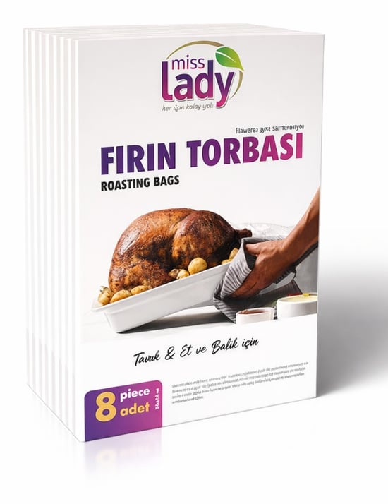 Miss Lady Fırın Torbası 8li