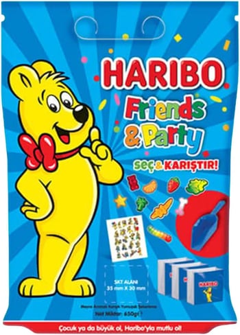 Harıbo 650gr Frıends&party *12