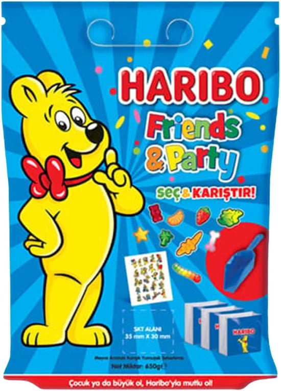 Harıbo 650gr Frıends&party *12