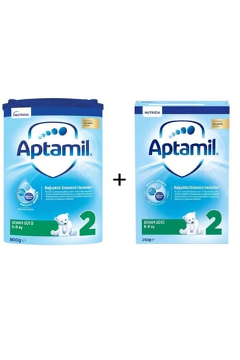 Aptamil 2 Çocuk Devam Sütü 800 G + Aptamil 2 Çocuk Devam Sütü 250 G