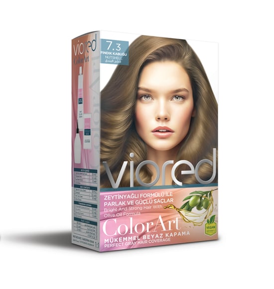 Viored Colorart Set Boya 7.3 Fındık Kabuğu