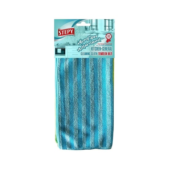 Stepy Mi̇krofi̇ber Mutfak & Genel Temi̇zli̇k Bezi̇ 24lü