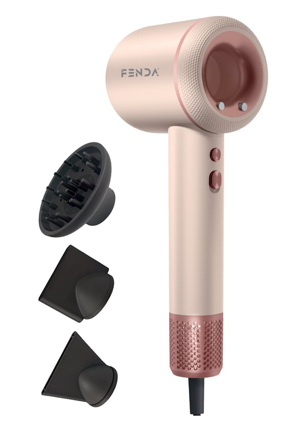 Fenda Profesyonel Saç Kurutma Makinesi Pembe Fndsackr0012pn