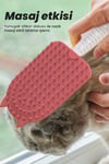 Ata Home Silikon Kedi Köpek Tarağı Tüy Toplayıcı Tarak Kısa Tüylü Kediler için Tüy Toplama Fırçası Tarak