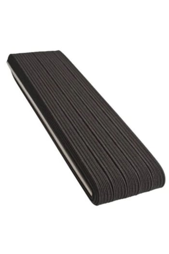 Lastik En 3 Cm 10 Metre Siyah