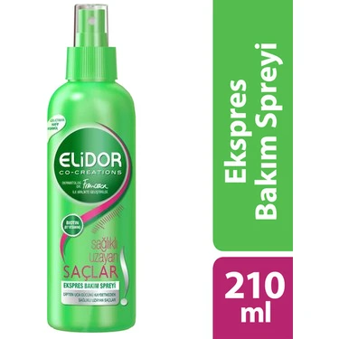 Elidor Sağlıklı Uzayan Saçlar Saç Bakım Spreyi 210 ml