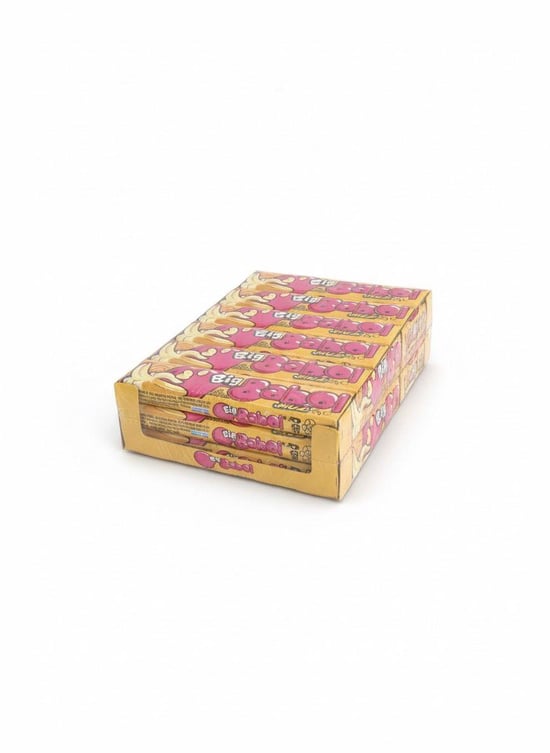 Big Babol Şekerli Sakız Muz Aromalı 18 Adet X 27 G