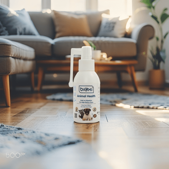 Bioxi® Kedi ve Köpekler için Ağız Bakım Suyu 100 Ml - Taze Nefes ve Sağlıklı Dişler için Doğal Çözüm
