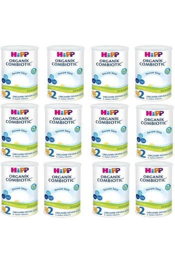 Hipp 2 Organik Combiotic Devam Sütü 350 Gr X 12 Adet